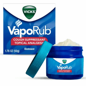 Vicks Vapo Rub Topical Chest Rub and Analgesic Ointment