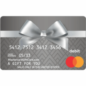 Mastercard® $25 Silver Bowtie eGift Card