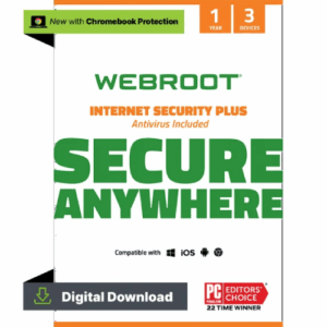 Webroot Internet Security Plus with Antivirus Protection